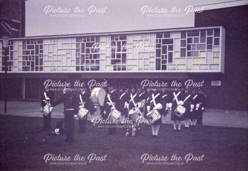 Marching Band, Mill Hill School, Ripley, 1978