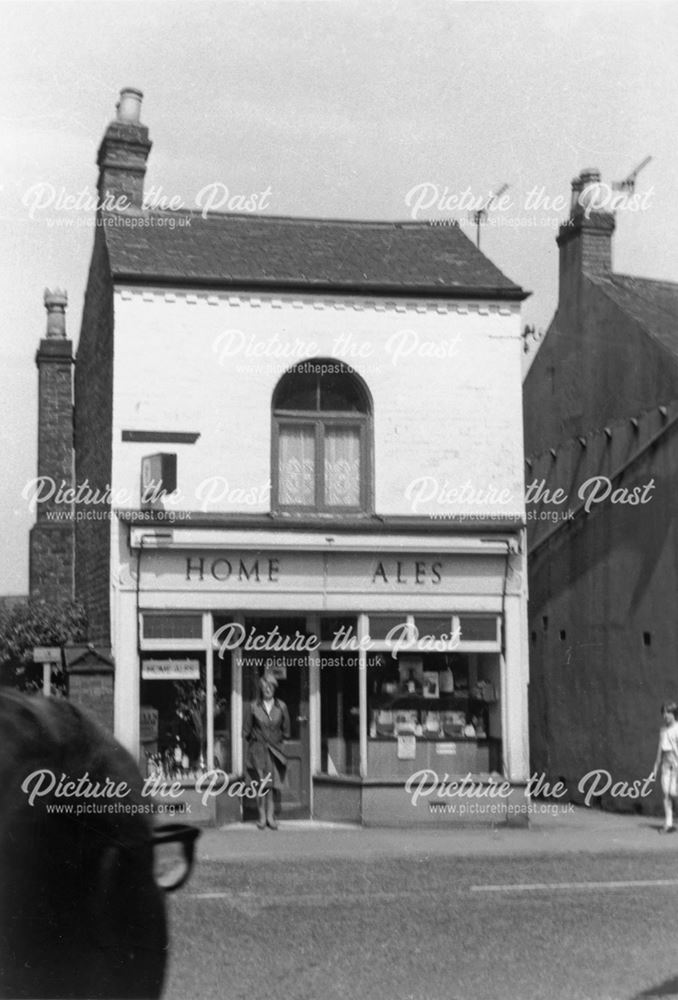 'Home Ales', Nottingham Road, Ripley, c 1960s