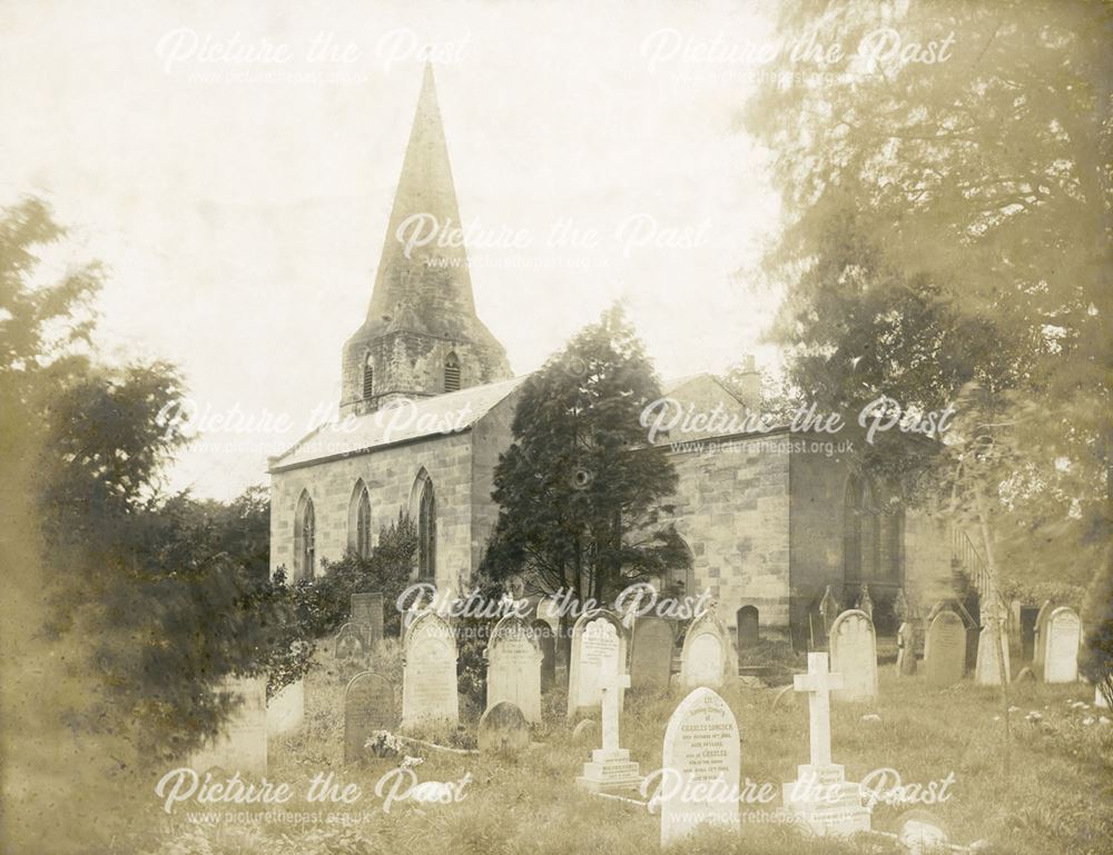 All Saints Church, Church Street, Ockbrook, c 1900