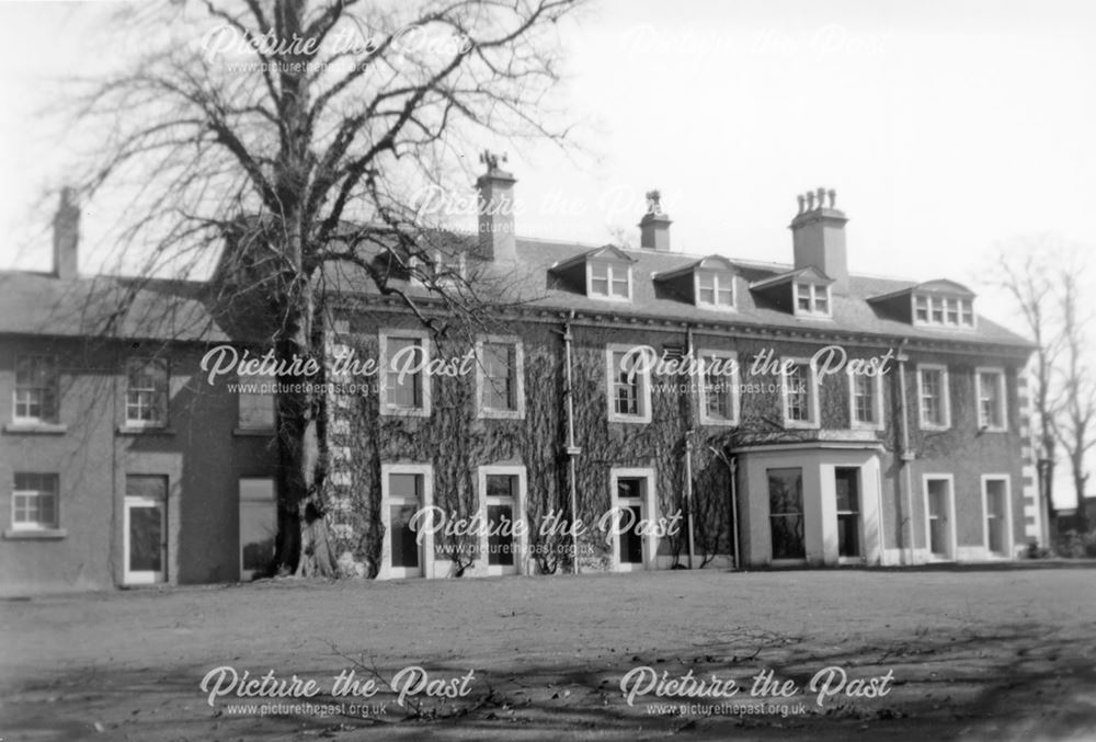 Butterley Hall, Butterley, Ripley, c 1950