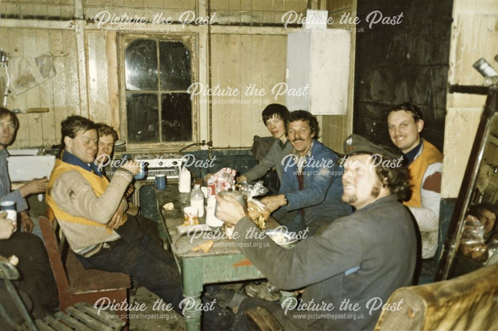 Tea Break, Midland Railway Centre, Butterley, c 1986