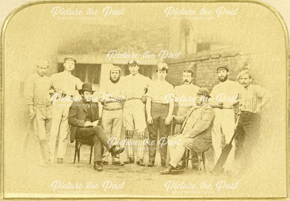 Cricket Team, Ripley, c 1880