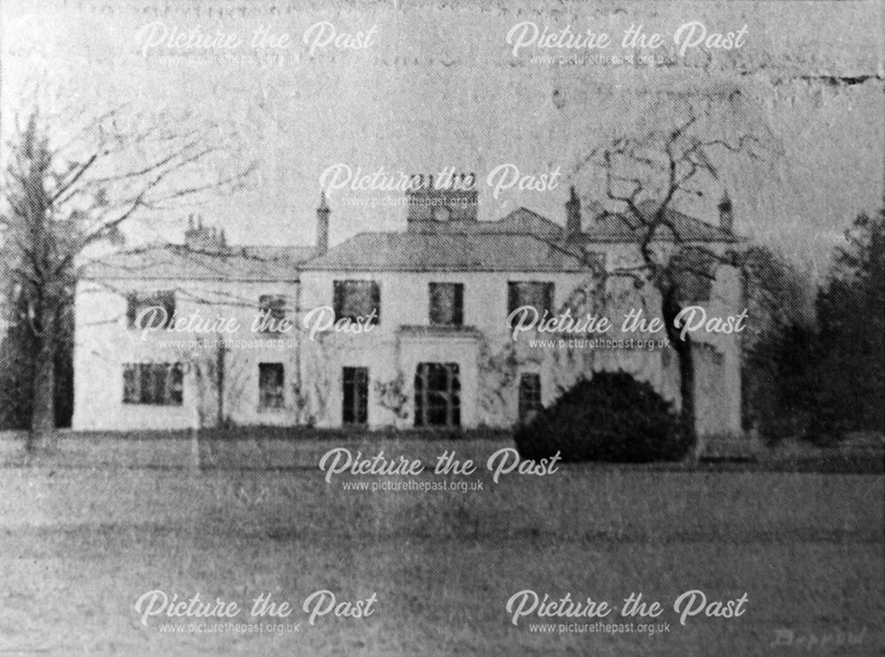 Wingfield Park Hall, South Wingfield, c 1900?