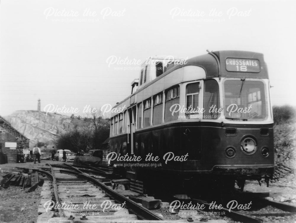 Crossgates Tram, Crich Tramway Village, Crich, c 1960