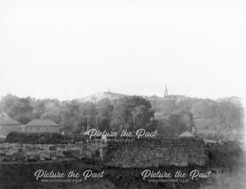 Crich Stand, Church and Quarry, Crich Carr, Crich, c 1950