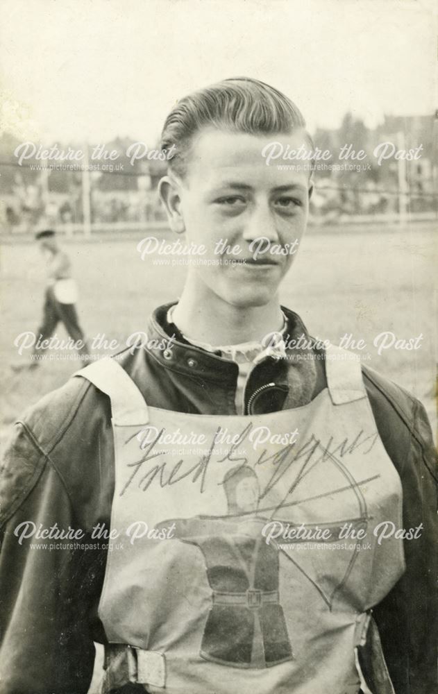 Fred Siggins, Archers Speedway Team, Long Eaton, c 1950s