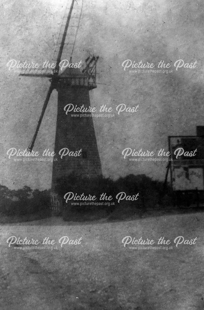 Peasehill Windmill, Waingroves Road, Ripley, c 1900