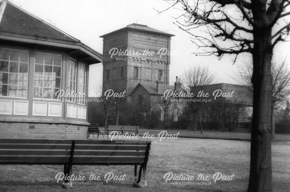 Water Tower, Crossley Park, Ripley, c 1955