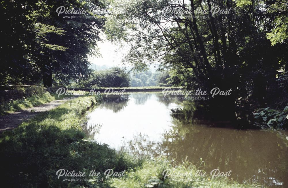 Peak Forest Canal at Bridgemont, Whaley Bridge, 1981