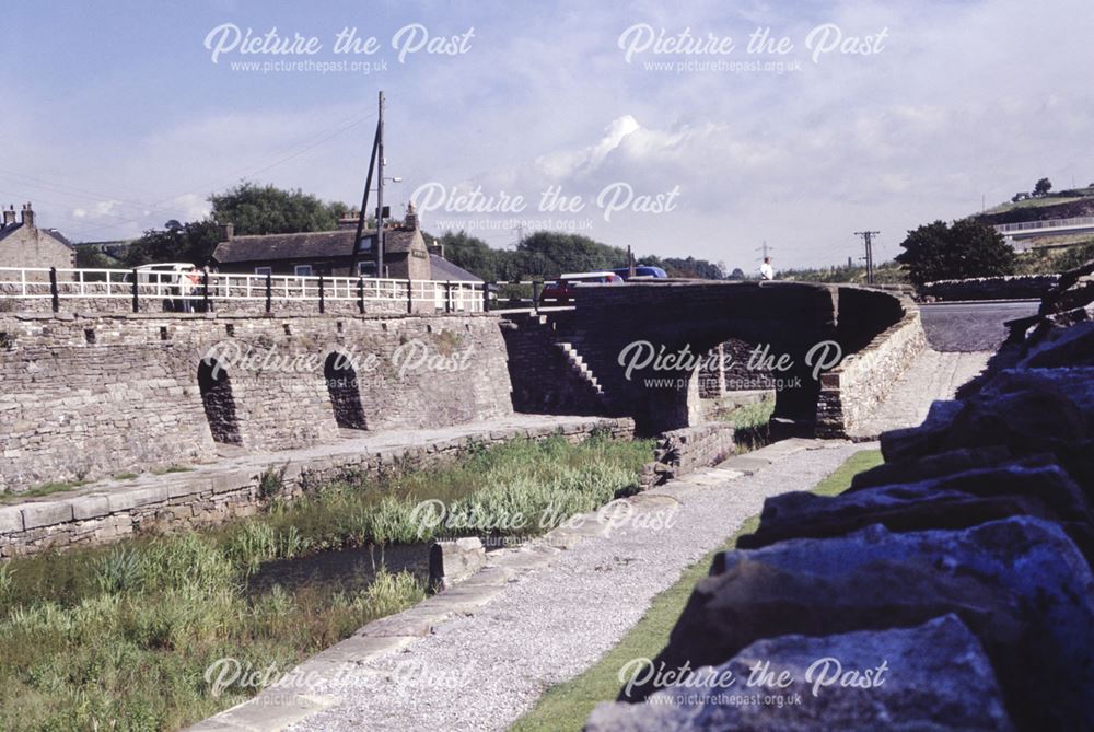 Peak Forest Canal basin, Buxworth, 1990