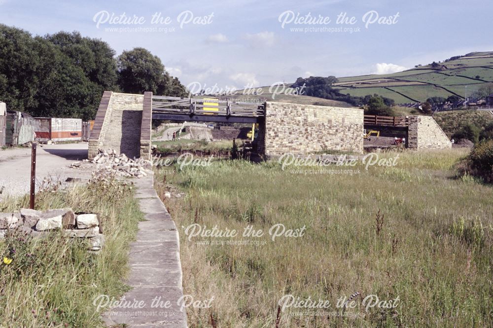 Peak Forest Canal basin, Buxworth, 1990