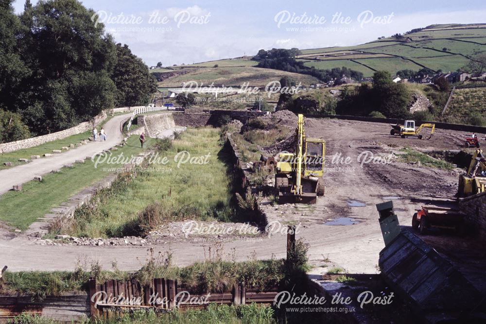 Peak Forest Canal basin, Buxworth, 1990