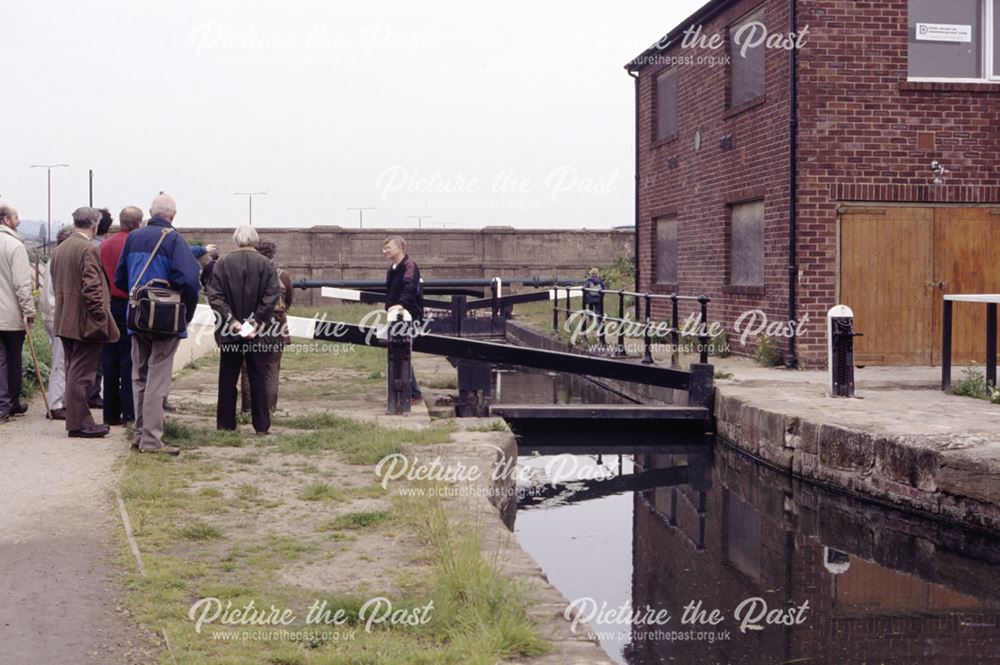 Tapton Lock on the Chesterfield Canal, Tapton, Chesterfield, 1991