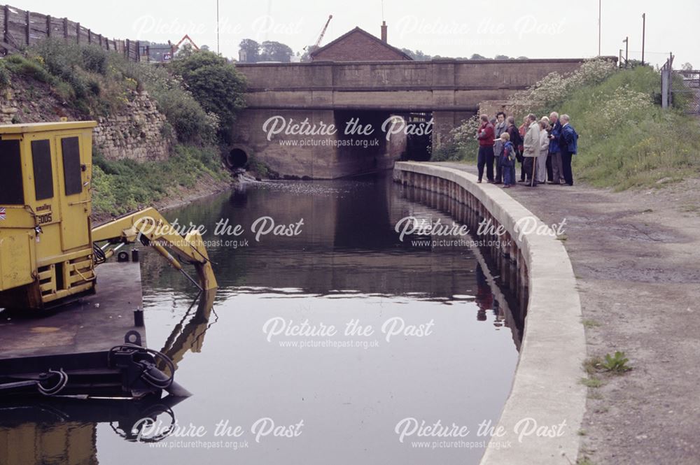 Chesterfield Canal at Lockoford Lane, Tapton, Chesterfield, 1991