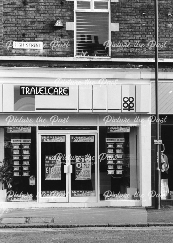 Long Eaton Co-operative Society Travelcare Shop, 1994