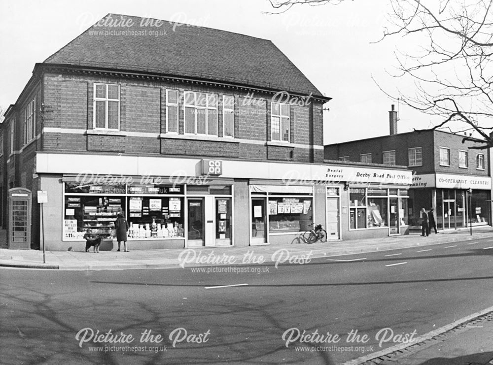 Grocery and Post Office, Long Eaton Co-operative Society, 1974