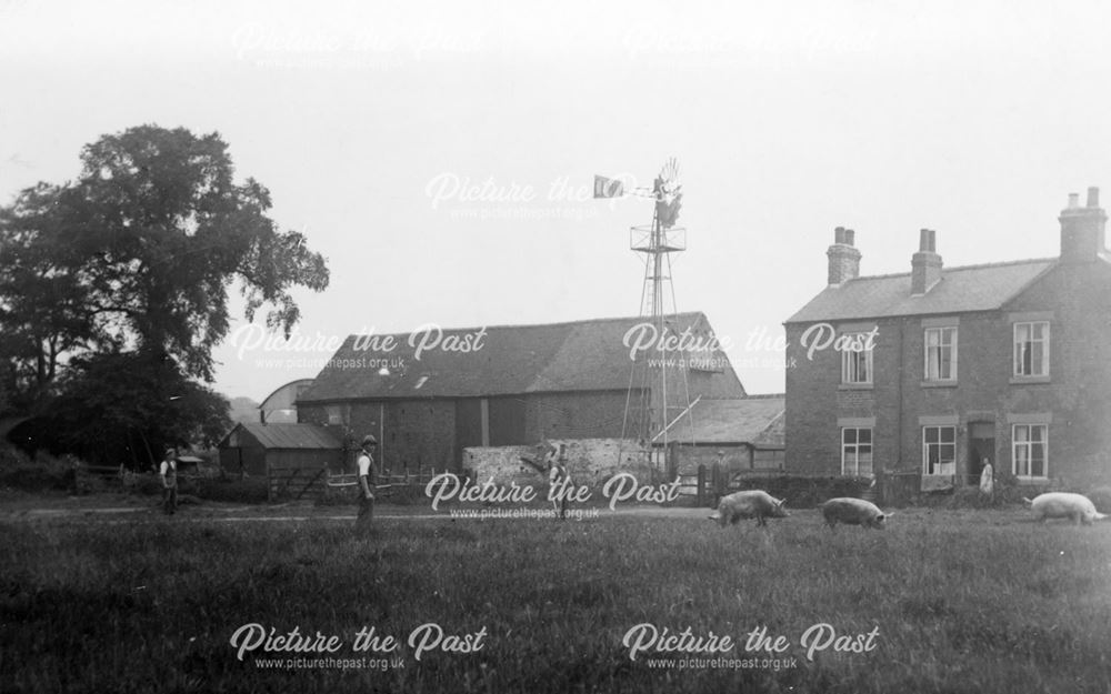 Long Eaton Co-operative Society Farm, Meadow Lane, c 1935