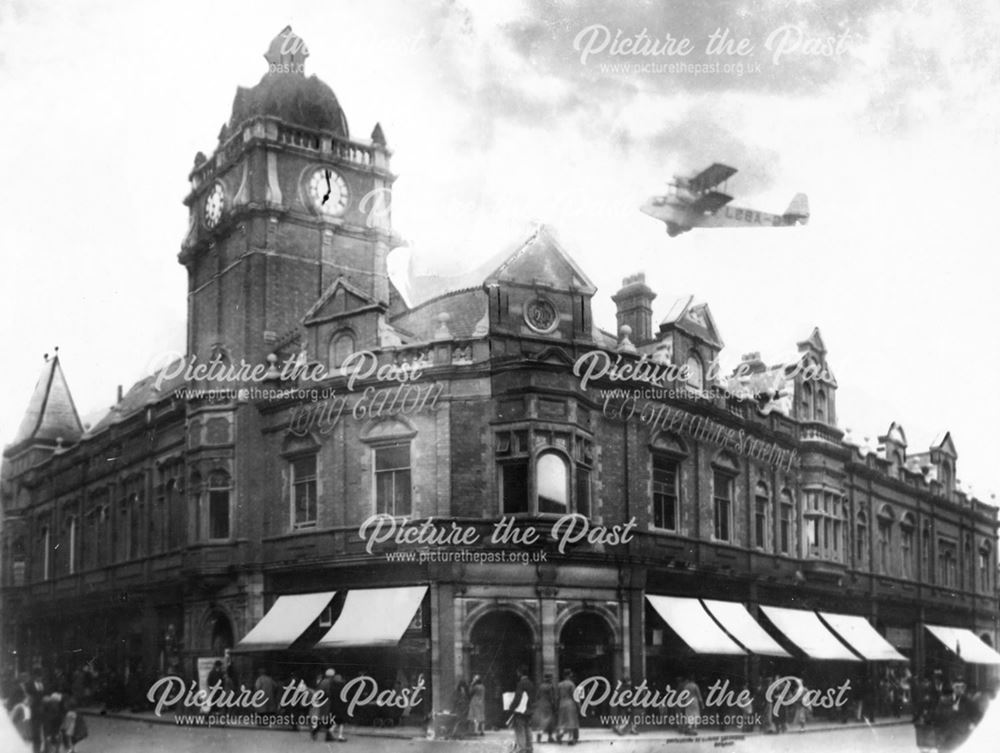 Long Eaton Co-operative Society Central Premises, Station Street, c 1930