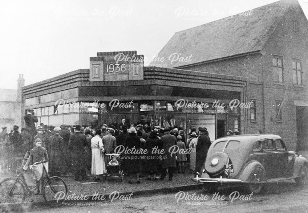 Long Eaton Co-Operative Society Breaston Branch, Wilsthorpe Road, 1936