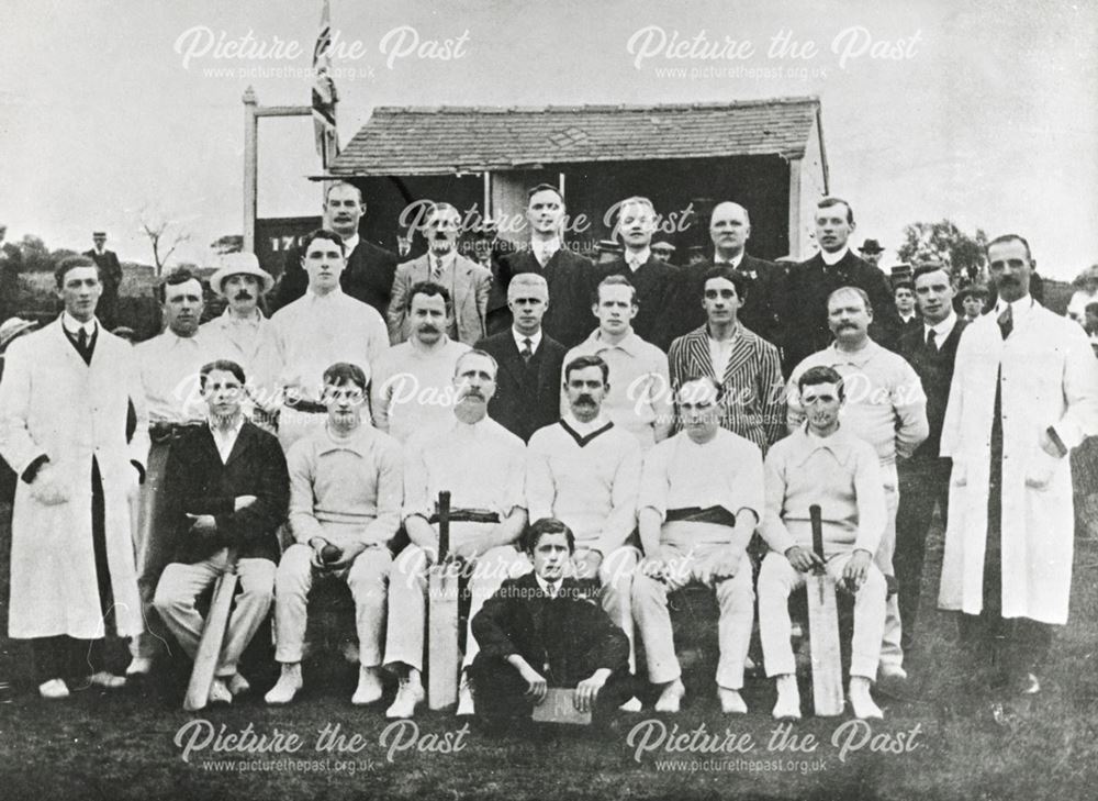 Cricket Team, Ilkeston, c 1901