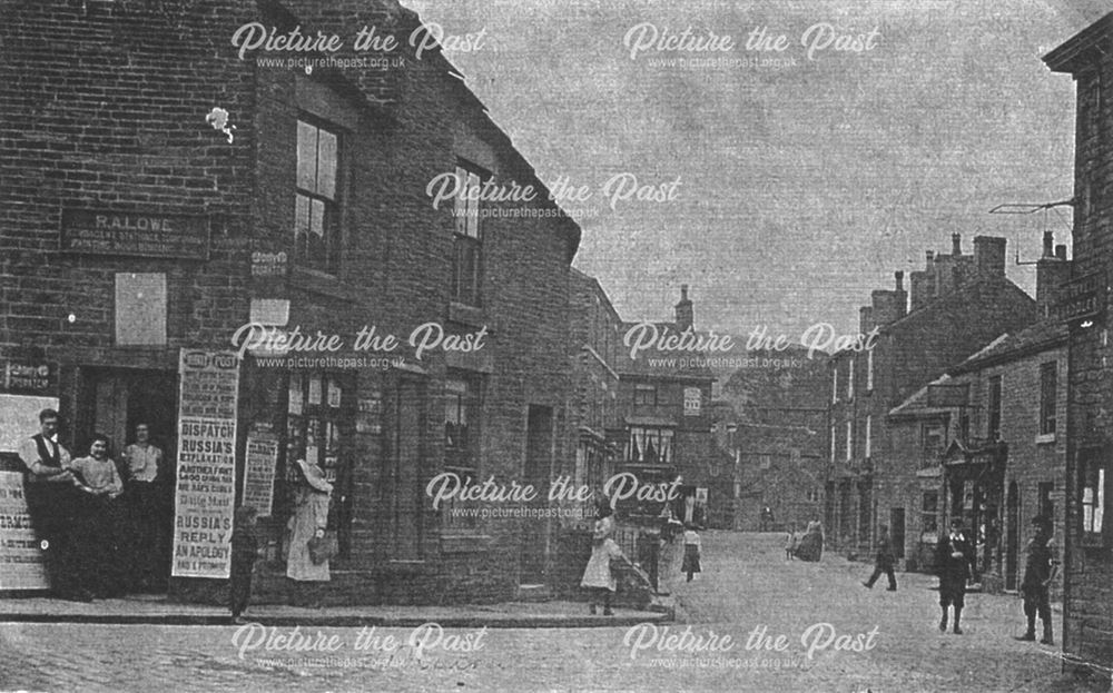 Market Street, Hayfield, c 1914