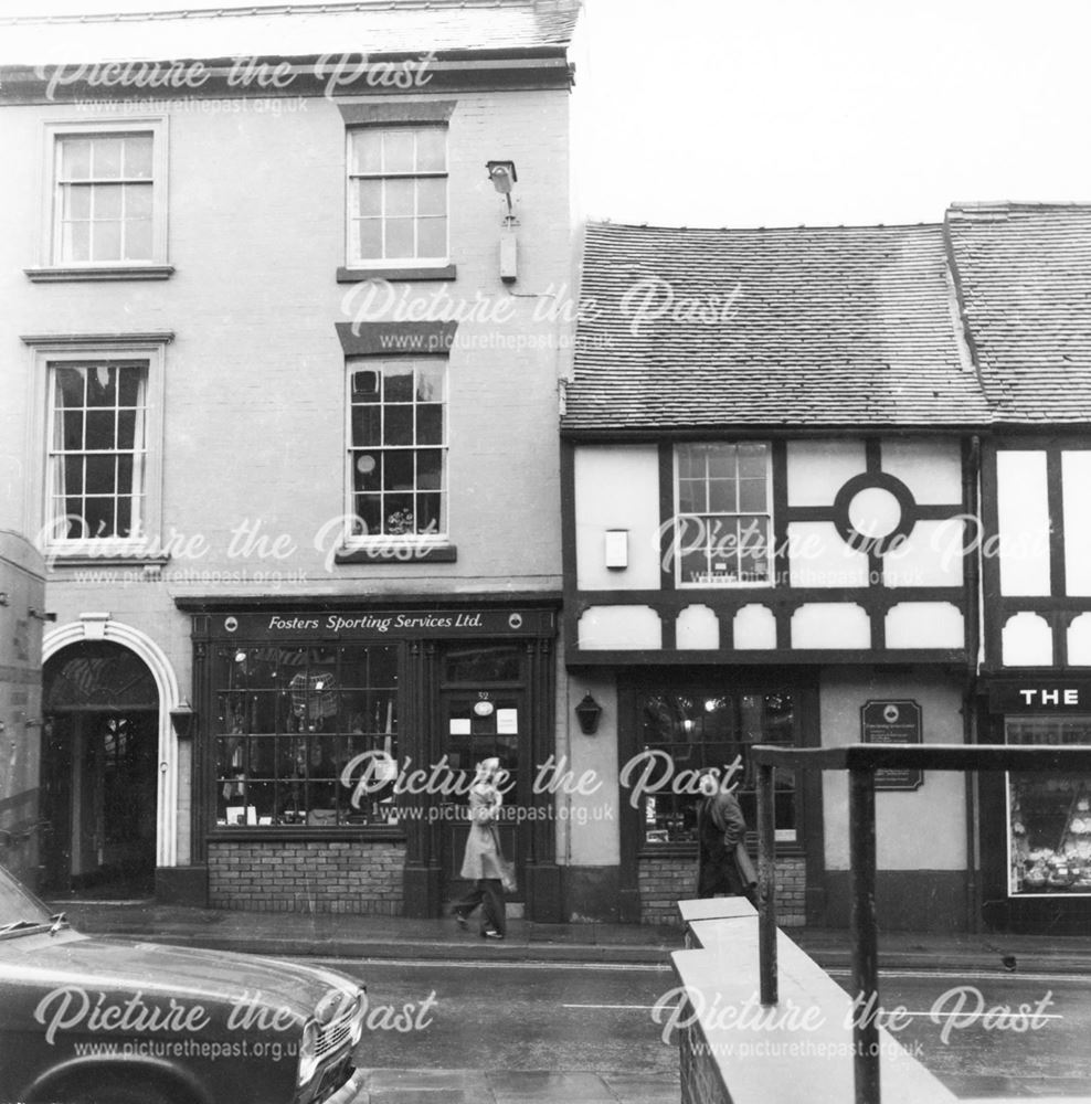 Shops on St John Street, Ashbourne