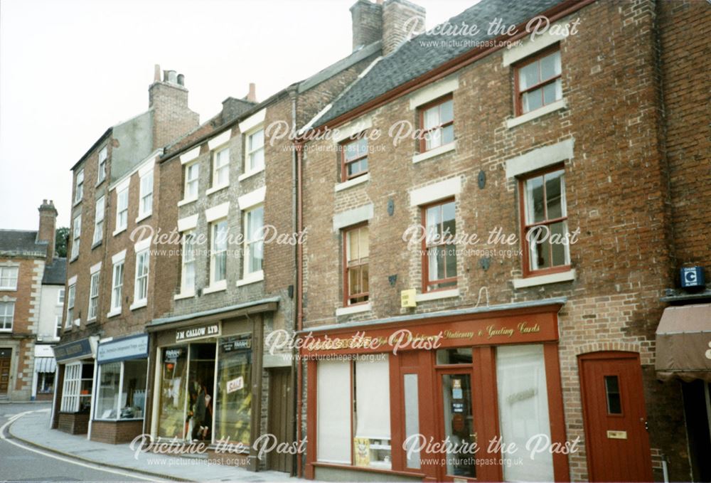 Shops on Dig Street, Ashbourne