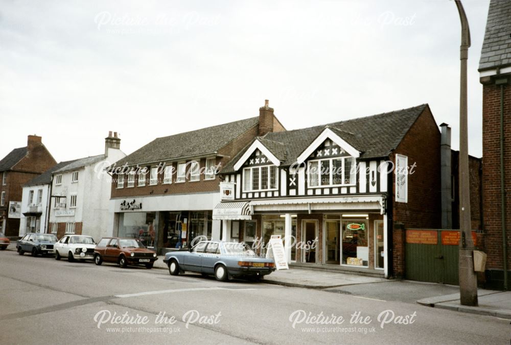 Shops on Compton Street, Ashbourne