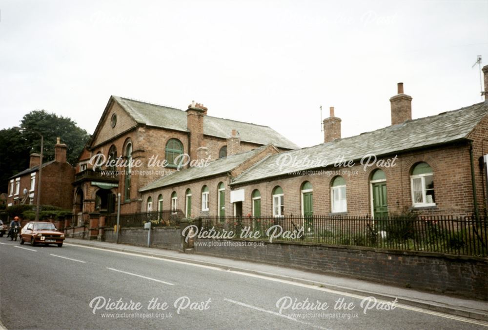 Almshouses and United Reform Church, Derby Road, Ashbourne