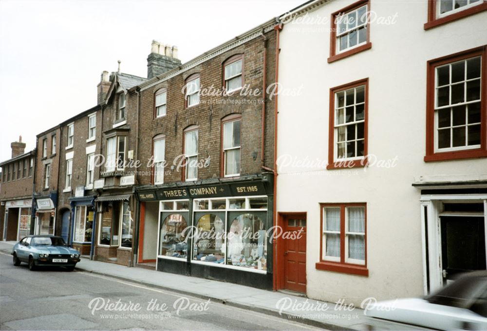 Shops on Dig Street, Ashbourne