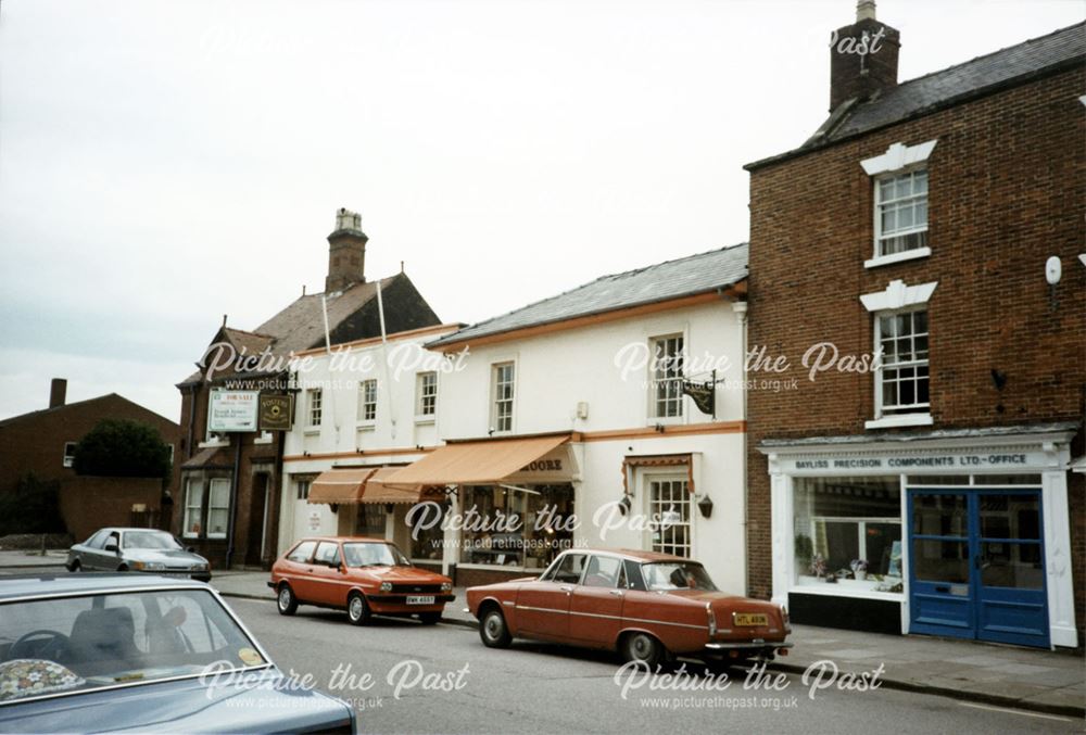 Shops on Compton Street, Ashbourne