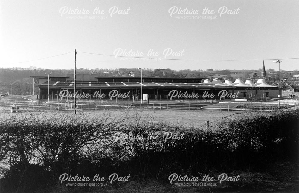 Livestock pens at the Agricultural Business Centre