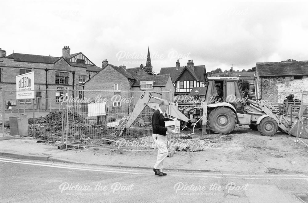 Construction on New Street - Bath Street