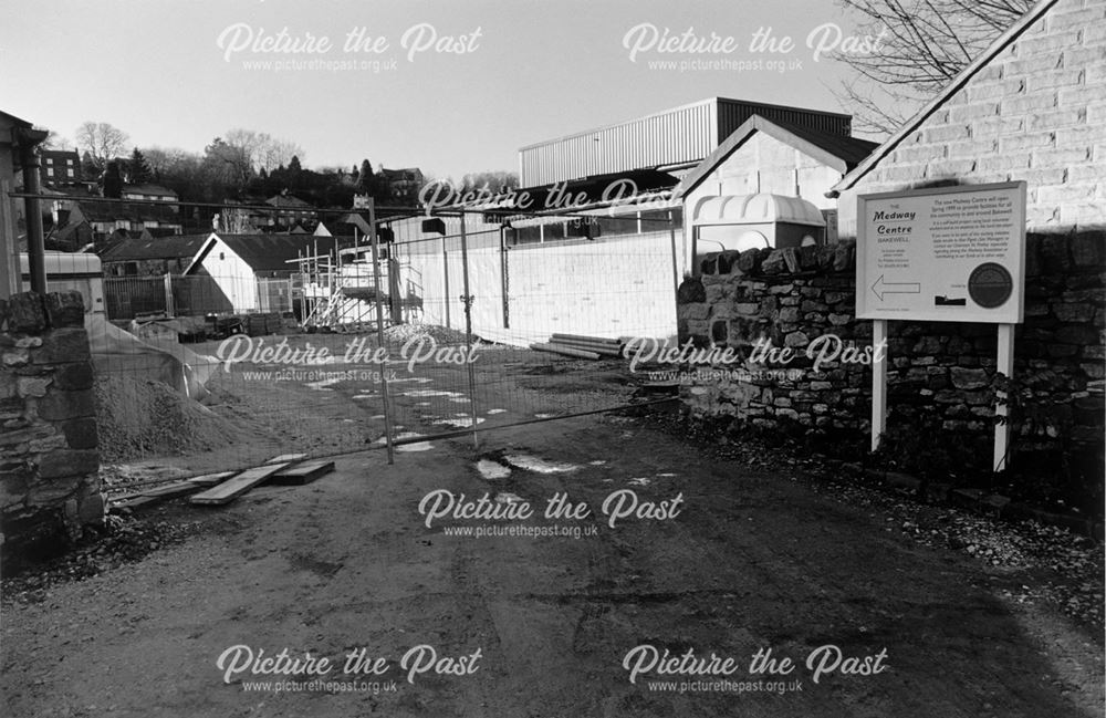 Medway Community Centre during construction