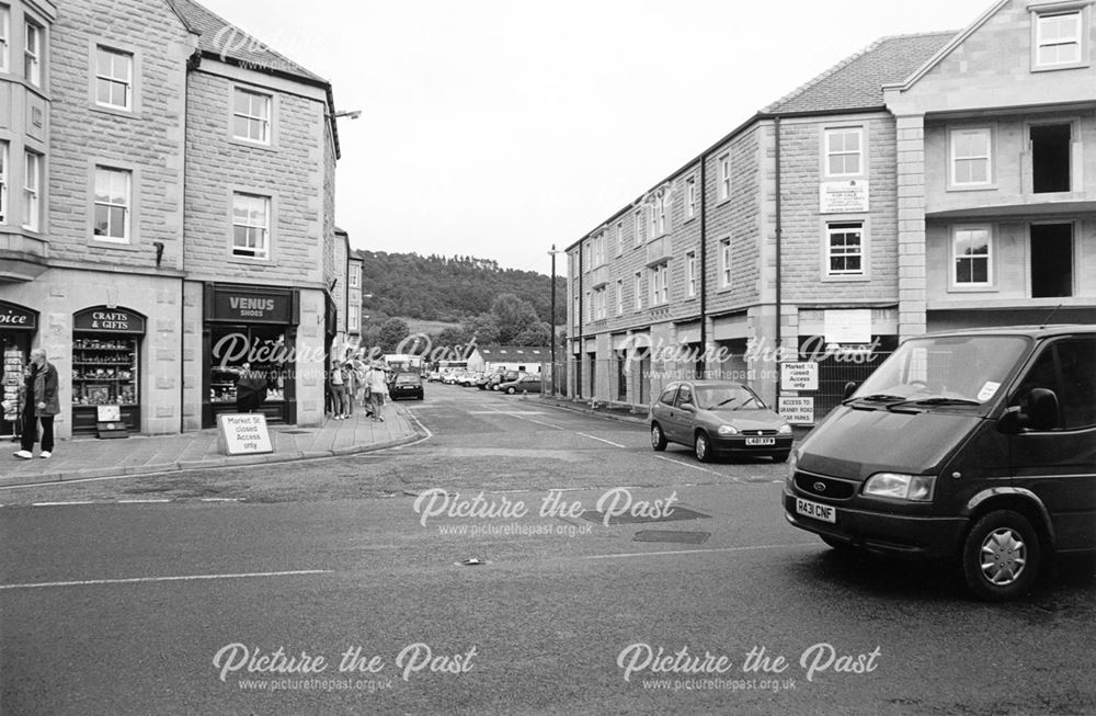 New shops and flats at the junction of Granby Road and Matlock Street