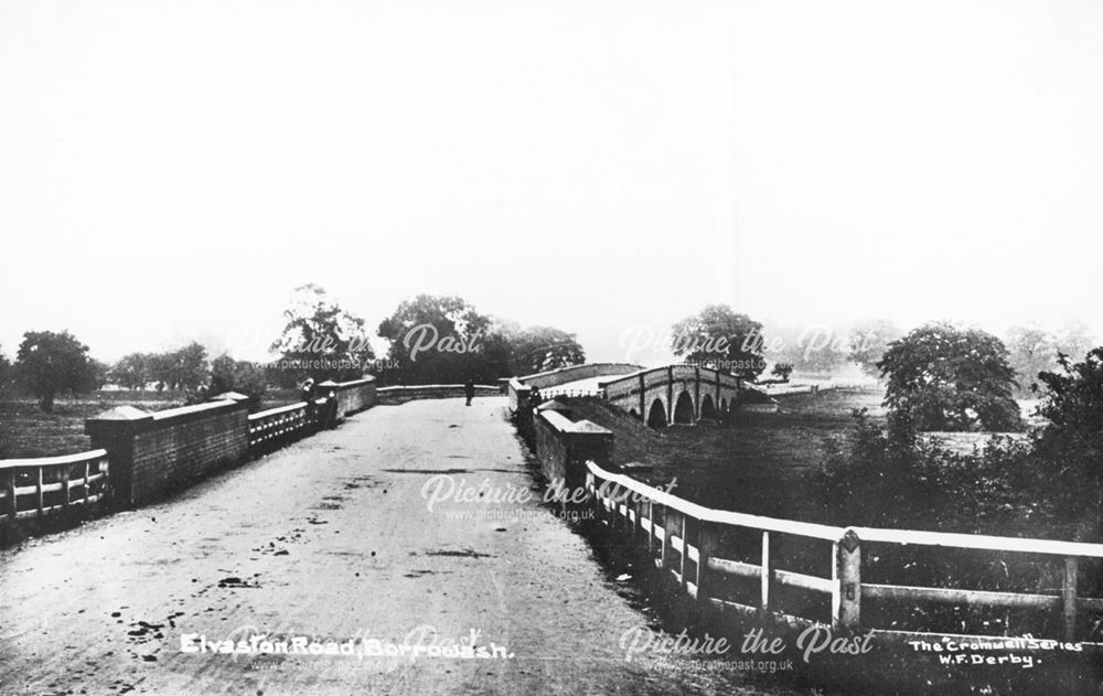 Borrowash Bridge, Elvaston Road, c 1910 ?