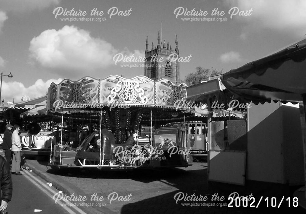 Ilkeston Fair, Roundabout and Church