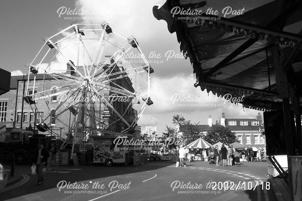 Ilkeston Fair, Big Wheel and Town Hall
