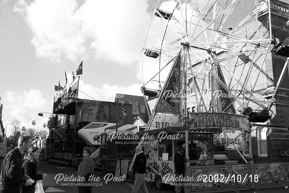 Ilkeston Fair, Big wheel and Town Hall