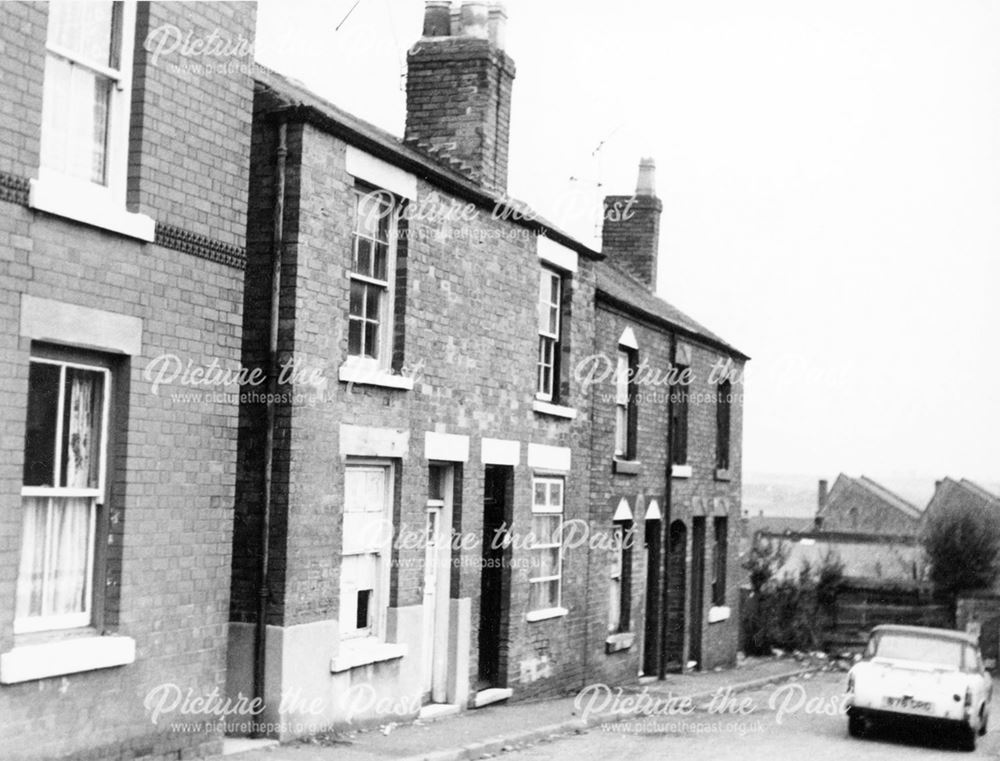 Derelict houses in Thorpe Street, Ilkeston