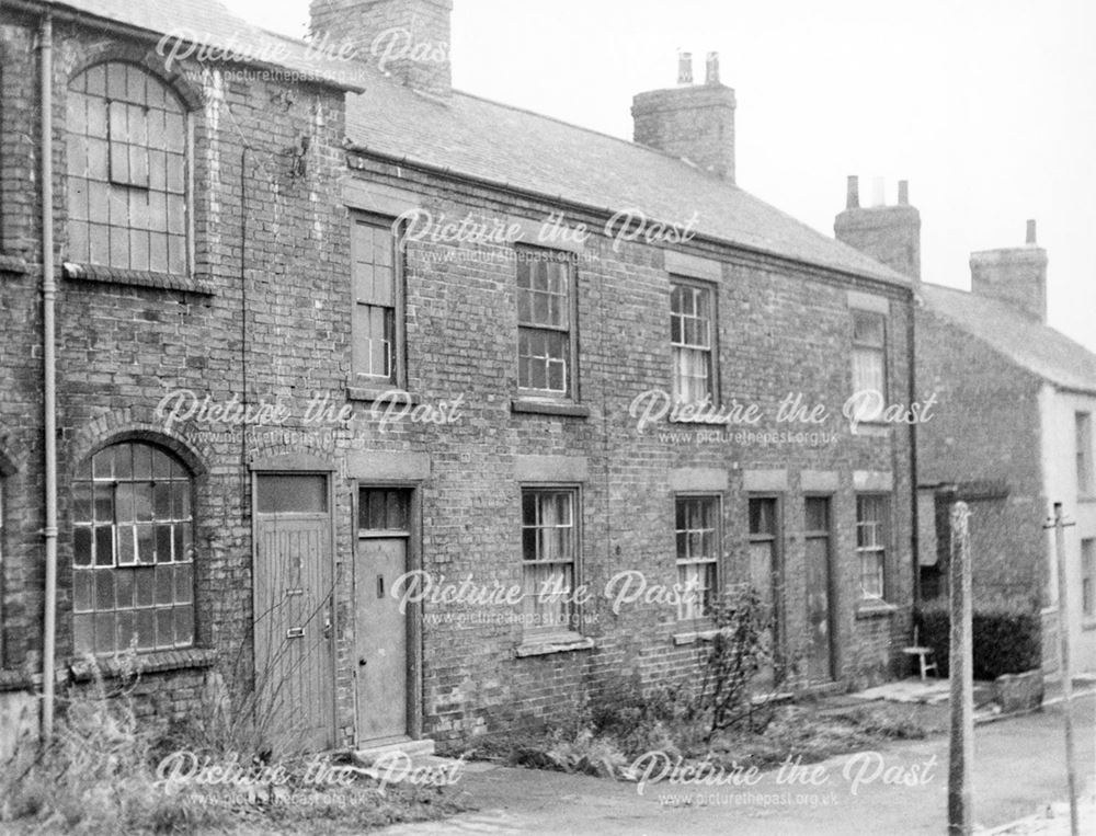Derelict houses and Wm Beardsley's Factory in Primrose Street, Cotmanhay