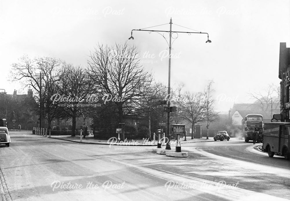 The Green, looking from Derby Road