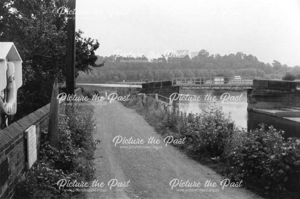 Junction of the River Trent and the Erewash Canal, Trent Lock