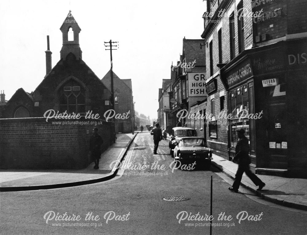 Claye Street viewed from the High Street