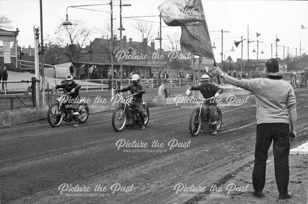 Long Eaton Archers Speedway Track, Long Eaton Stadium, Long Eaton, 1967.