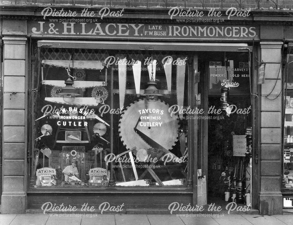 Lacey's shop window display