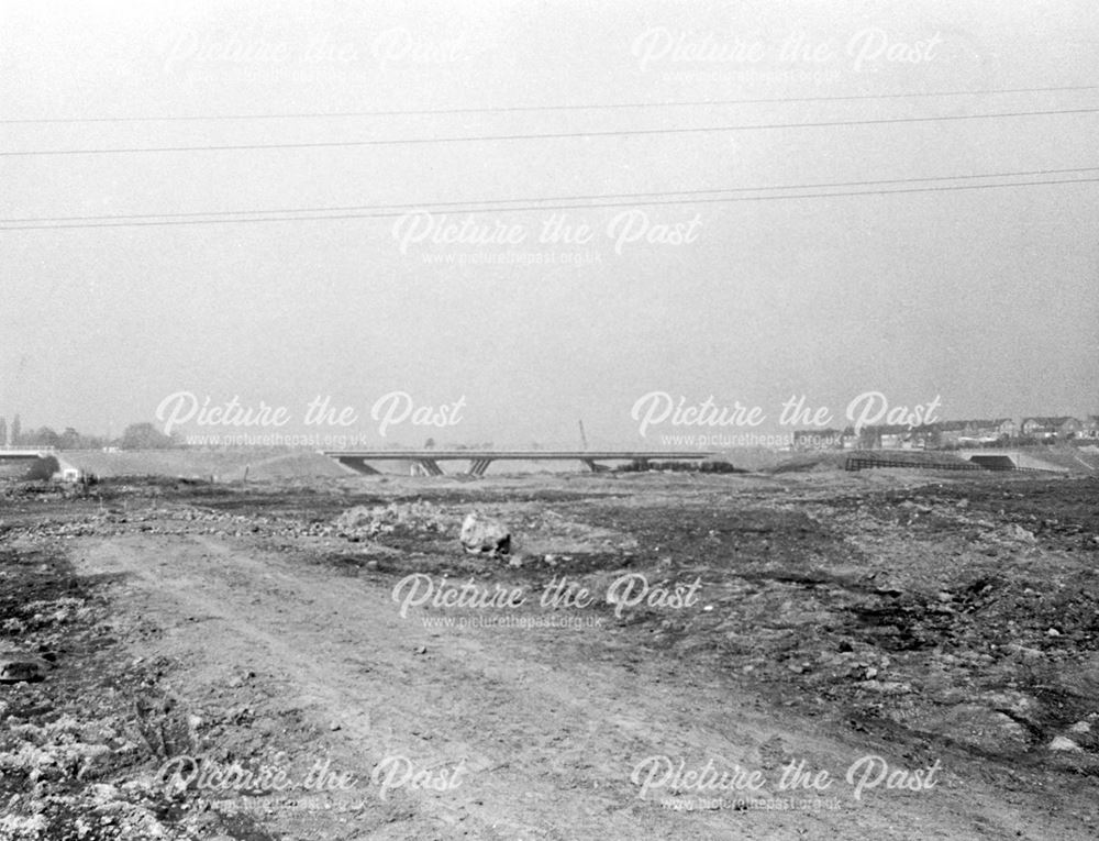 M1 motorway under construction