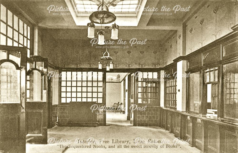 Free Library, Long Eaton -interior