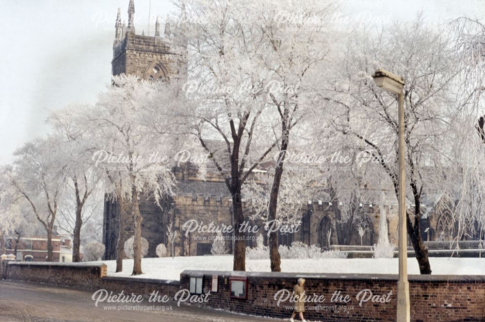 St Mary's Church in winter