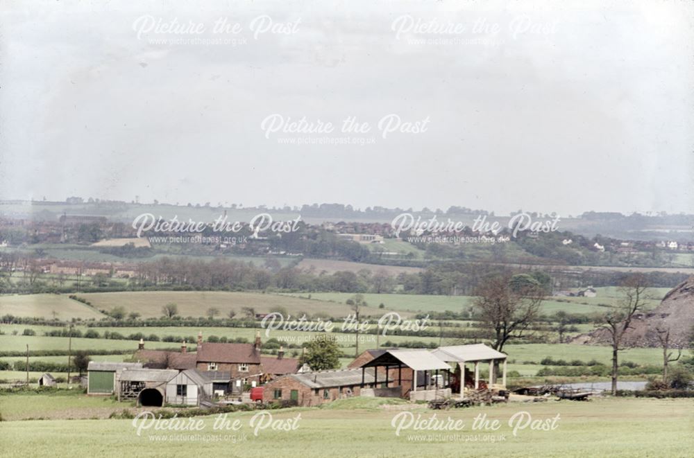 Furnace Pond Farm, Dale Moor, looking across to Little Hallam